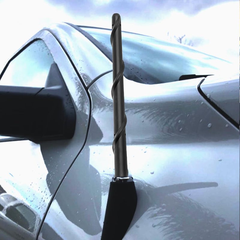KSaAuto هوائي KSaAuto لدودج رام 1500 2500 3500 2009-2025، استبدال هوائي دودج رام 1500، هوائي مطاطي حلزوني بطول 7 بوصات لسيارات البيك أب والشاحنات، ترقية لملحقات دودج رام 1500 لتحسين استقبال راديو AM FM - Image 2